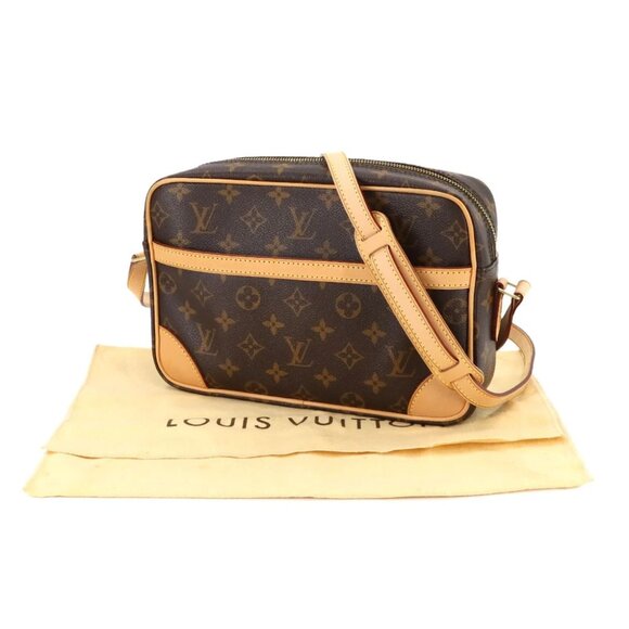 LOUIS VUITTON Monogram Trocadero Shoulder Bag Brown M51274 Purse 90289188 - Picture 1 of 10